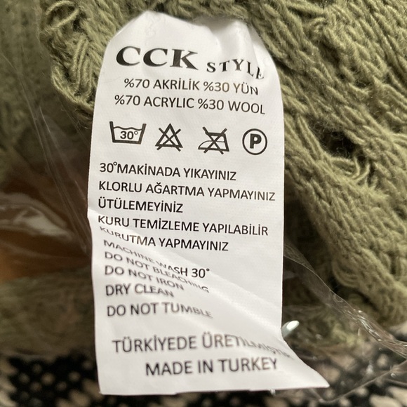 NEW! Khaki Cross-Front Openwork Lined Maxi Dress (NWT) - Picture 4 of 4